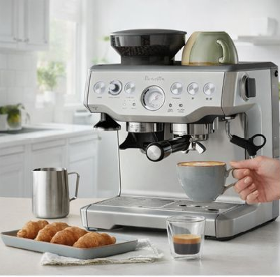 Breville bes870xl the barista express espresso machine Breville bes870xl the barista express espresso machine